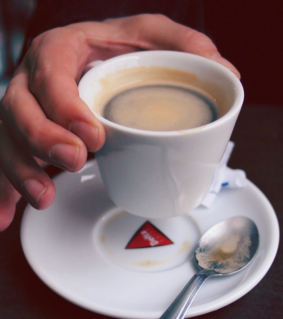 a cup of espresso