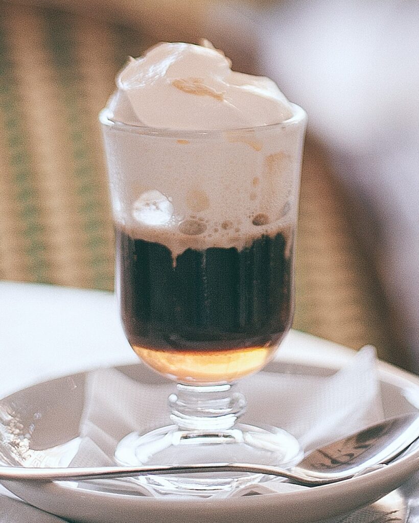 heavy cream in coffee