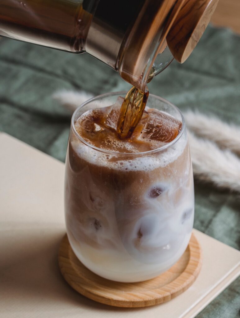 An iced Mocha