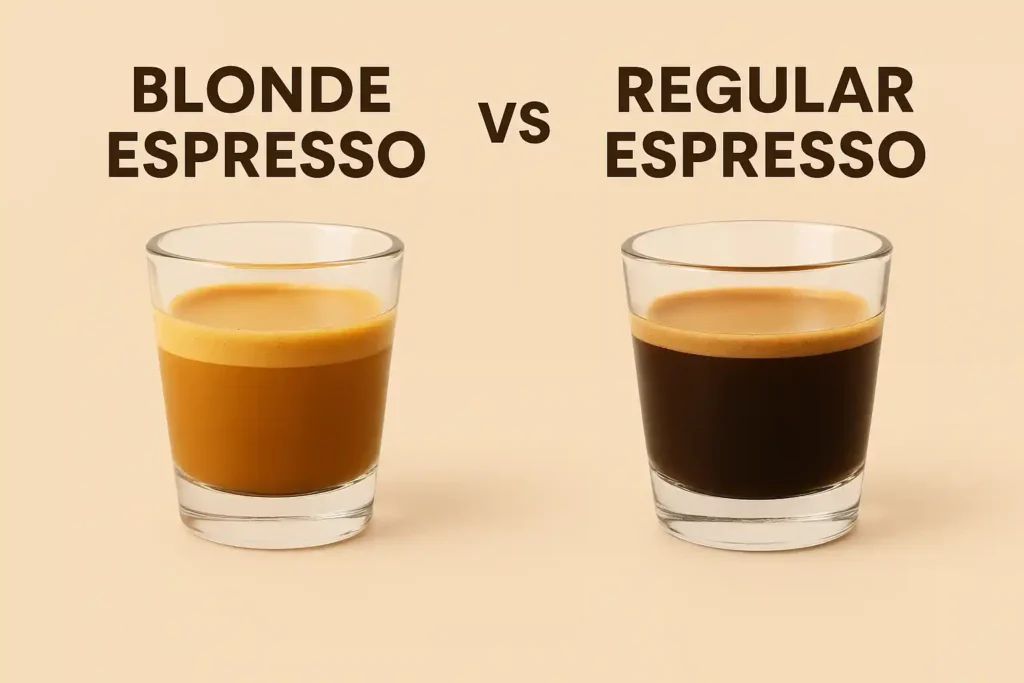 Blonde espresso vs regular espresso