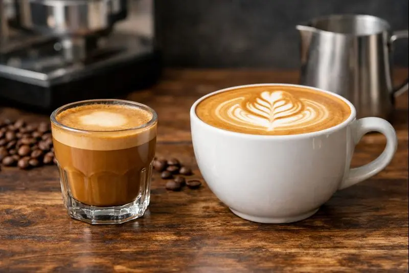 cortado vs latte