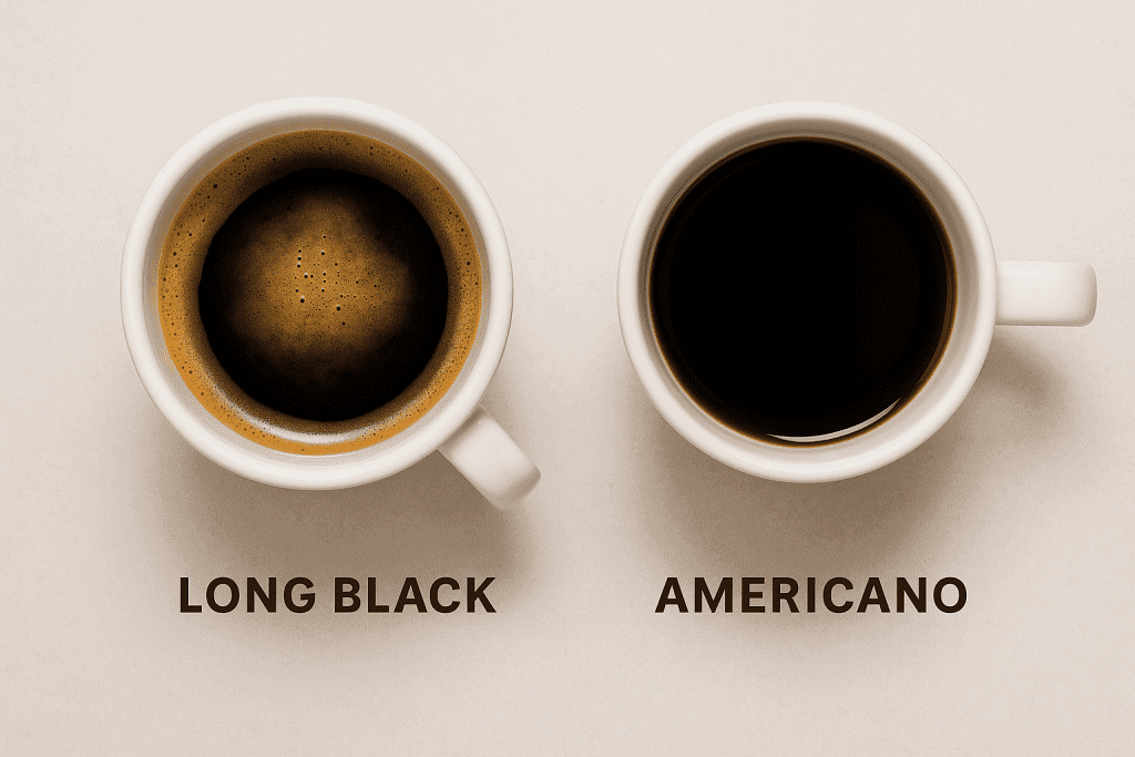 long black vs americano