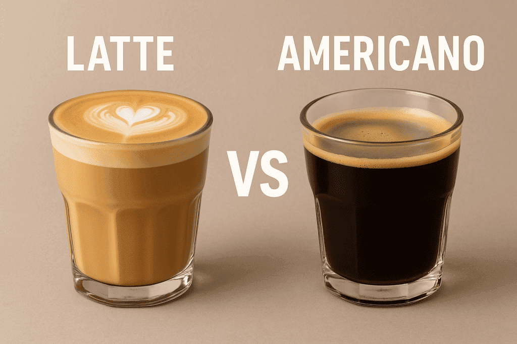latte vs americano