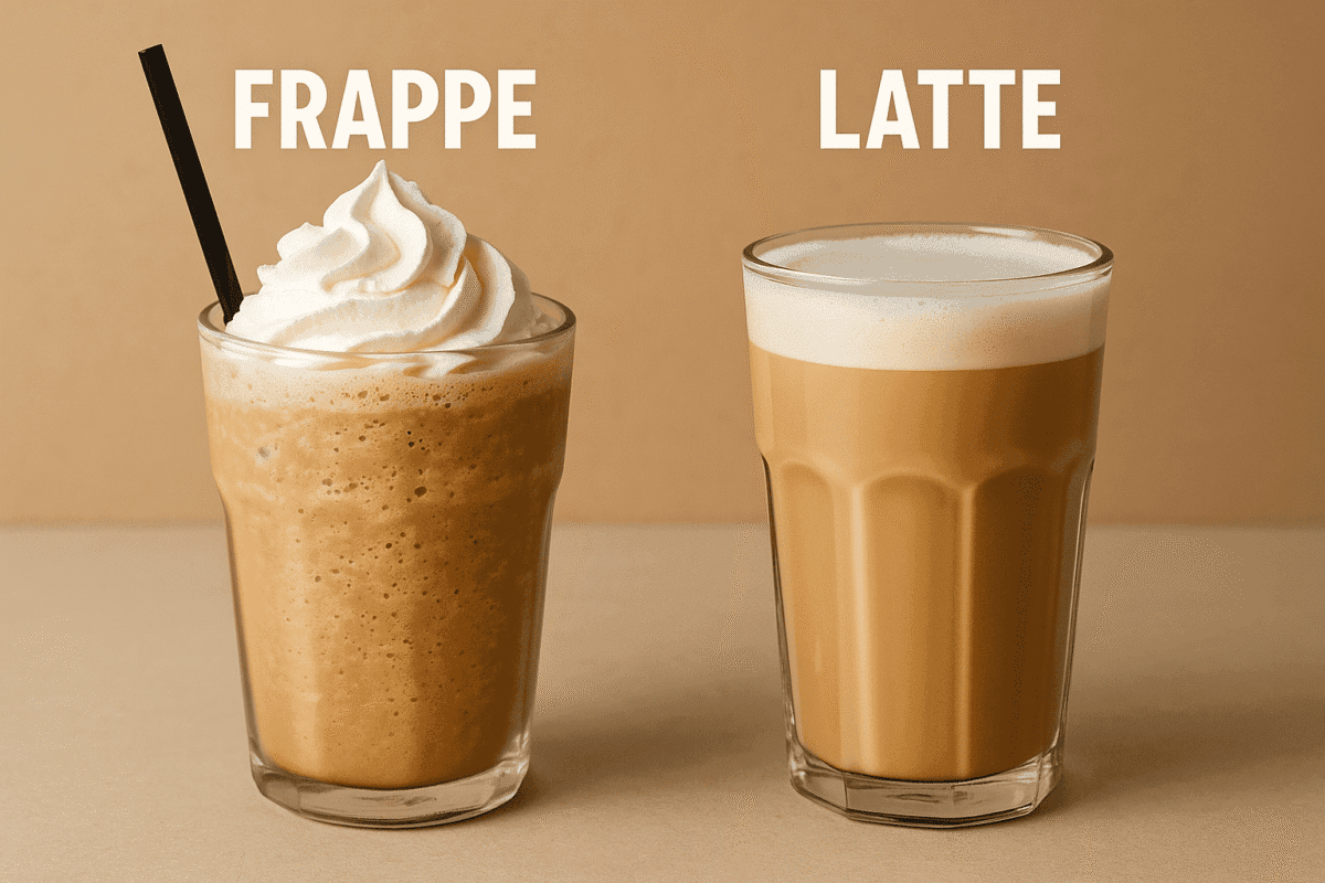 What's The Difference Between A Frappe And A Latte