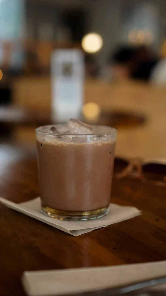 iced doppio espresso