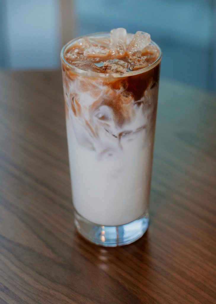 iced latte glass