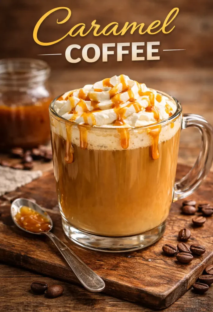 Caramel coffee