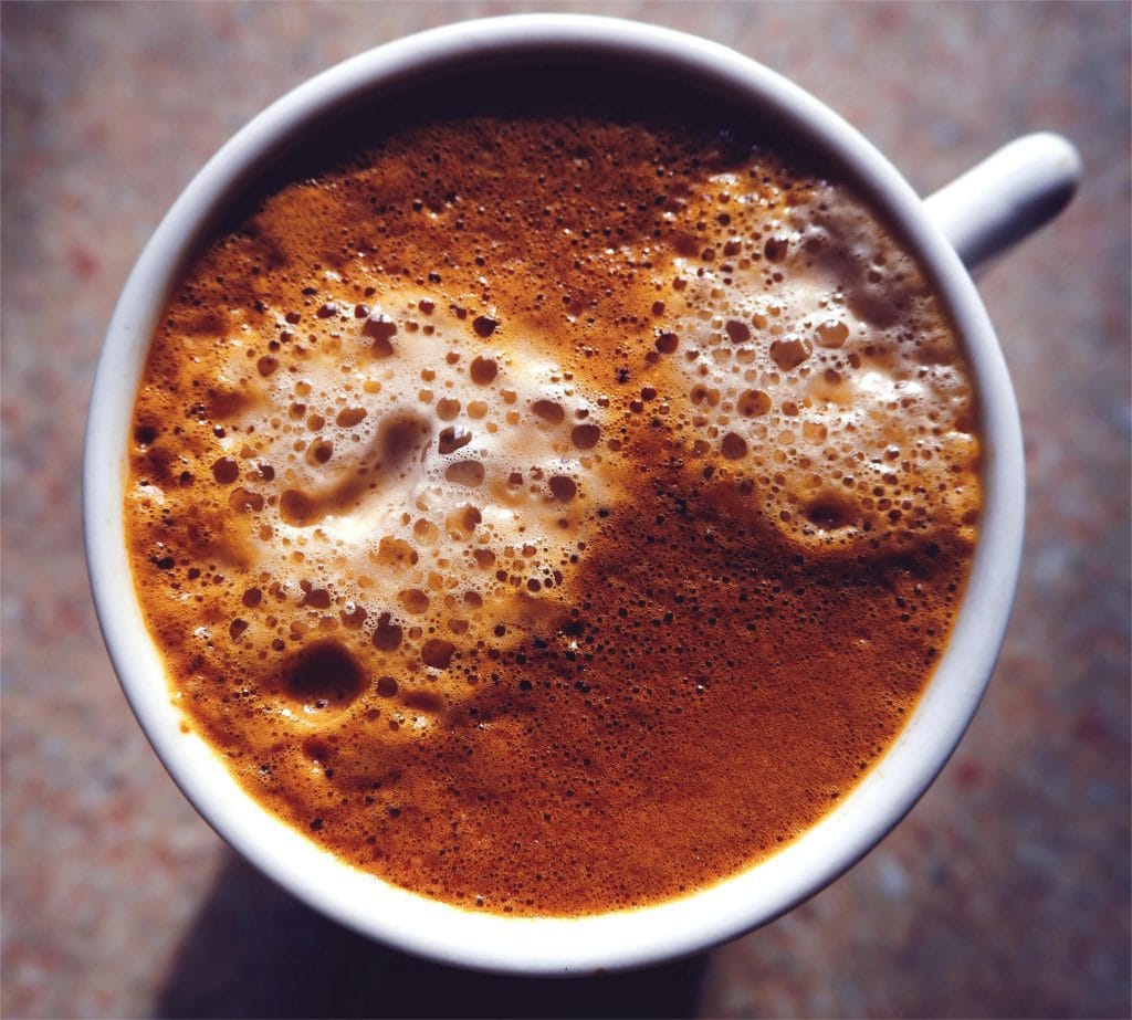 vanilla extracts in coffee