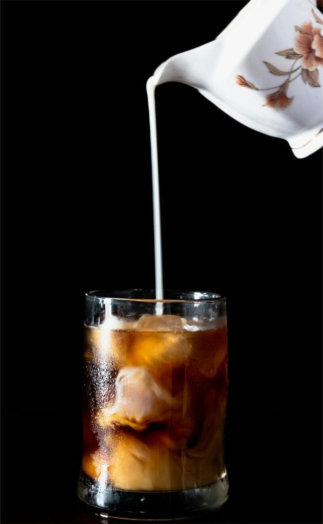 condensed milk in coffee