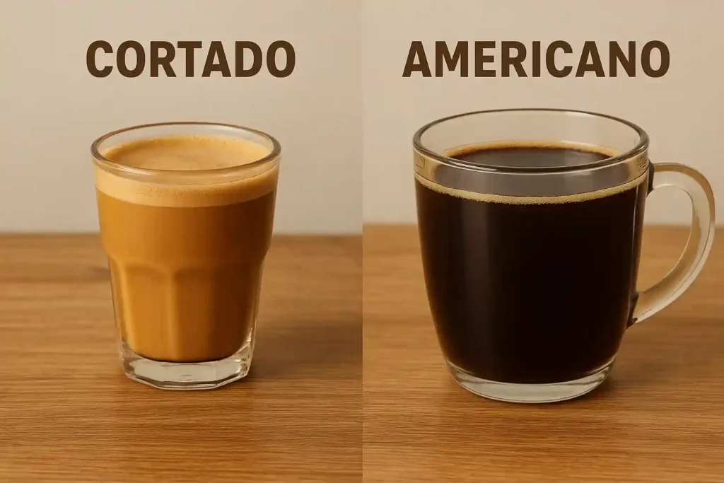 cortado vs americano