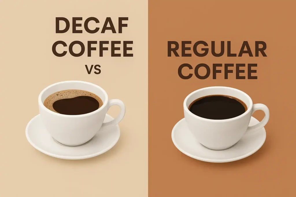 Decaf Coffee vs Regular Coffee