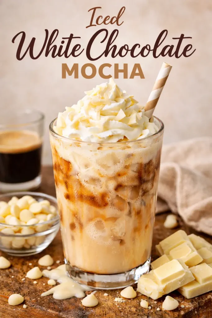 iced white chocolate mocha